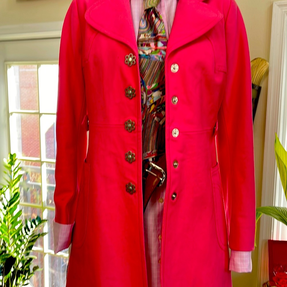 Hot Pink Spring Fling Coat